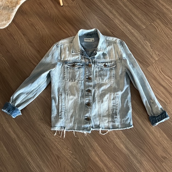 Pistola Oversized jean jacket size S - Picture 1 of 5